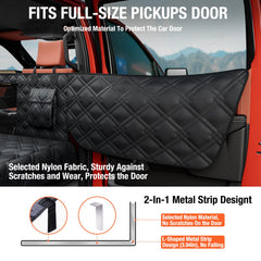 Surfcabin hard-bottom extender provides solid support for large dogs on long drives