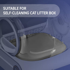 SUW self-cleaning-robot-litter-box-installation demonstrates quick setup steps.