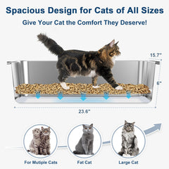 SuzziPaws XL size provides ample space for large cats and multi-cat homes
