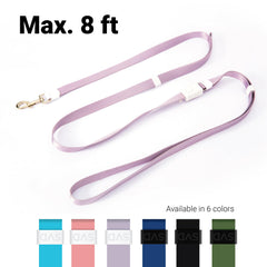 SVD.PET 4-in-1 waist-setup leash shows adjustable fit for comfort.