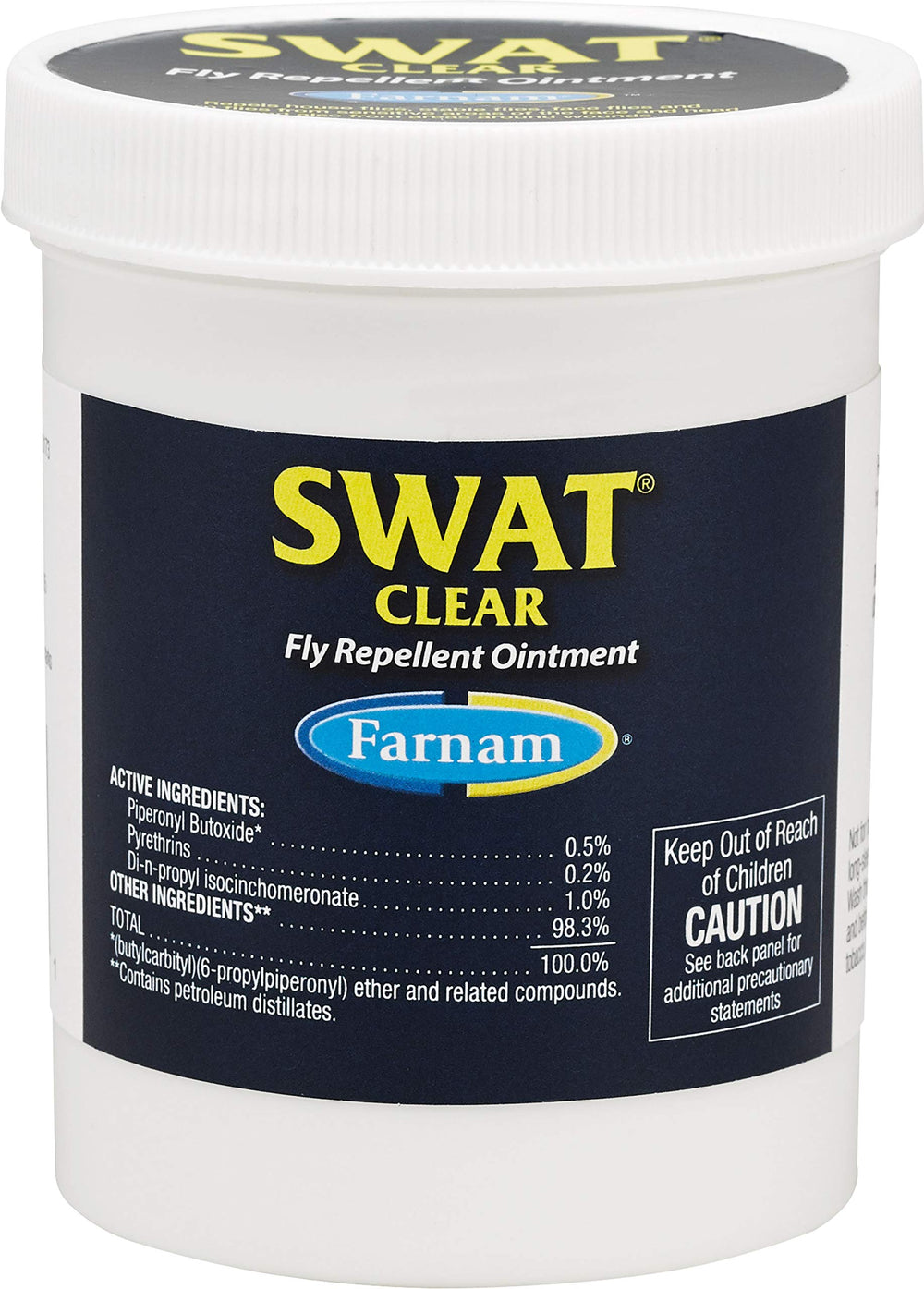 7OZ Swat Fly Ointment tube ready for wound care and fly protection.