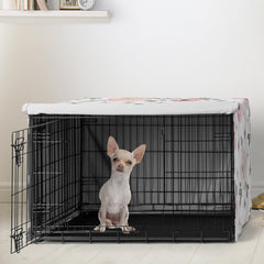 Sweet Jojo Designs pink grey watercolor floral crate cover highlighting calming decor and functional privacy.