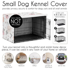 Sweet Jojo Designs 24in cover creates a cozy space for pets in living room or bedroom.