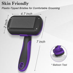 Swihauk ergonomic tpr-handle delivers comfortable, lightweight grooming