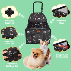 SWIHELP breathable mesh sides provide pet visibility and comfort