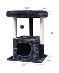 SYANDLVY Smoky sisal posts help protect furniture from cat claws