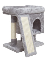 SYANDLVY small cat tree top perch plush lounging spot