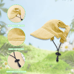 Symphonyw dog baseball cap chin strap yellow keeps hat secure during play.