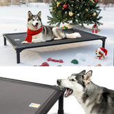 Sytopia chew-proof aluminum frame offers durable support for aggressive chewers.