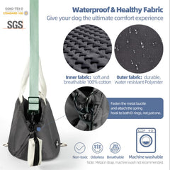 Sytopia pet carrier pouch detachable convenient accessories for organization