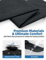 Sytopia removable washable cover makes cleanup quick after muddy paws.