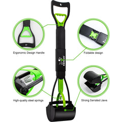 SZHLUX pooper scooper made of unbreakable ABS material for durability