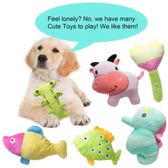 SZKOKUHO dinosaur squeaky toy for dogs sparks curiosity during play