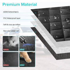 szyuchen truck dog seat cover non-slip-backing reduces shifting during rough rides