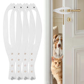 TGIOW cat door latch installation steps show quick setup for doors