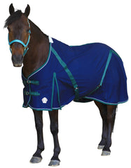 T TEKE Deluxe Horse Canvas Sheet withers padding enhances comfort during long rides and stalls.