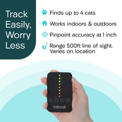 TabCat handset-light-status-lights provide color cues guiding you to your cat.