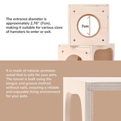Tafit hideout laser-pattern details add a decorative homey touch.