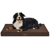 Tail Stories Outdoor All Weather Waterproof Dog Bed front view, showing durable construction