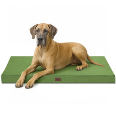Tail Stories Outdoor Extra Large Dog Bed waterproof cover for easy cleanup after outdoor adventures.