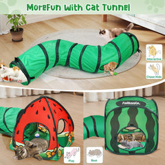 TailTastic crinkle balls deliver tactile stimulation for hunting-style play