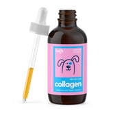 Taily Collagen bottle pouring promotes shinier coats