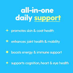 Taily liquid collagen pour-dose demonstrates easy daily administration for dogs
