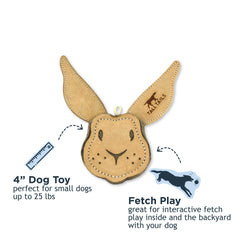 Tall Tails Scrappy Fetch Toy displays reinforced wool-felt layers for durability