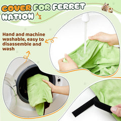 Talltalk ferret cage liner bottom plate cover shields the base from moisture and stains.