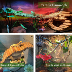 TankMatDecor flexible bendable bridge adds climbing routes and hiding spots.