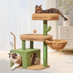 Taoqimiao MS043T base-stable plate provides a solid foundation for indoor cats