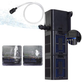 Tararium Aquarium Filter front view shows compact design for space-saving setup.