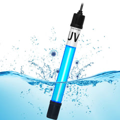Tararium Aquarium Light 7W closeup shows compact UV-C lamp aiding water clarity