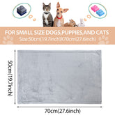 tatuo fleece blanket close-up shows soft texture for cozy pets