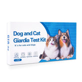 Tauphete Giardia Test Kit packaging demonstrates easy at home testing for pets