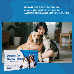 Tauphete Giardia test result reading displays clear positive or negative indicators