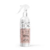 Tauro Pro Line dog detangler spray bottle eases mats during brushing