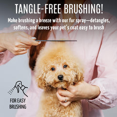 Tauro Pro Line Pure Mist on coat brightening results.