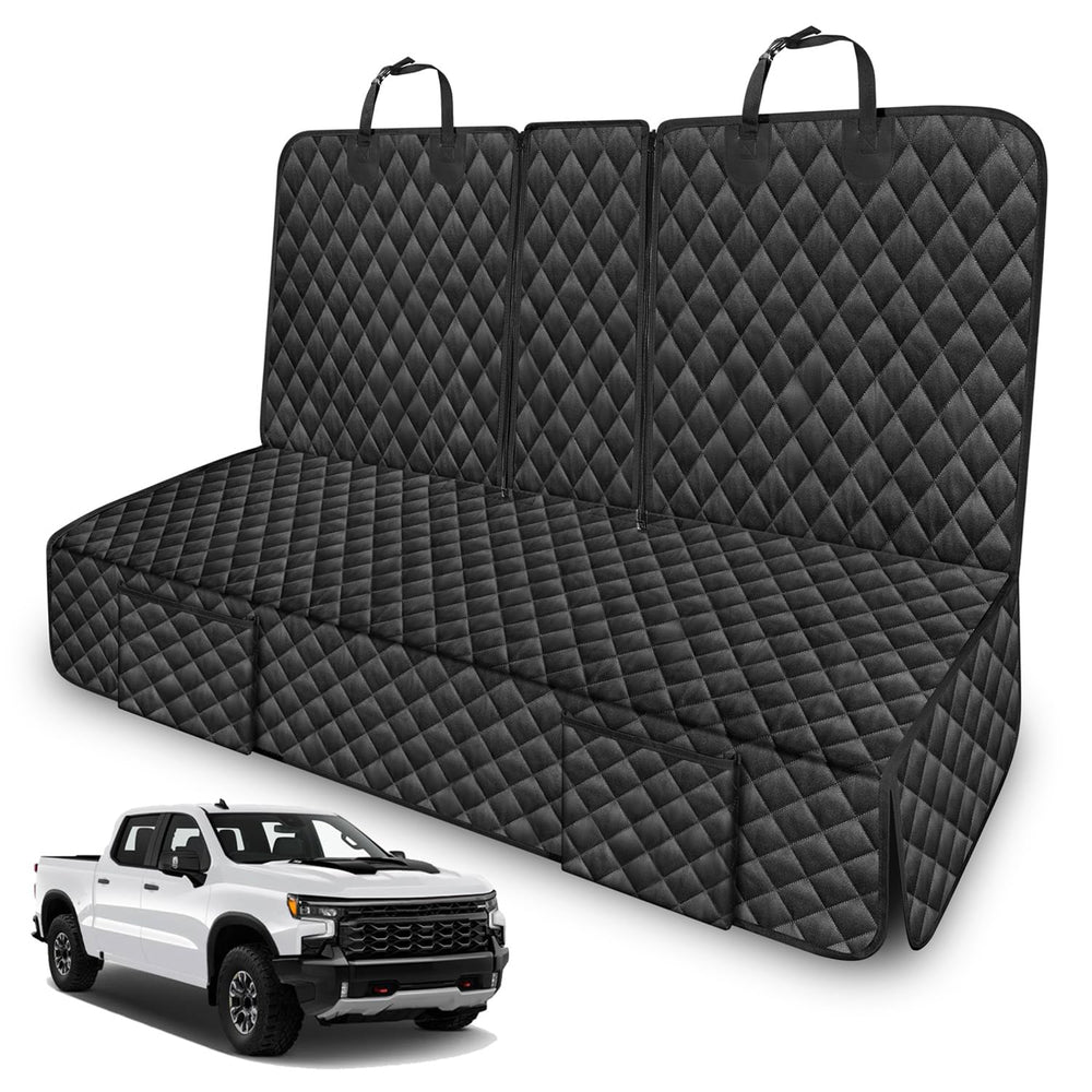 TAUYANG dog seat cover back seat fit for large trucks protects upholstery