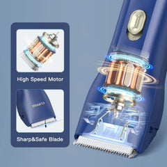 Tawiijou Pet Hair Clipper guards 3-6mm help flexible face and paw grooming.