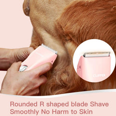 Tawiijou Pet Hair Clipper IPX-7 waterproof for washing after trims.
