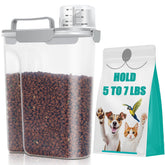 TBMax 6-quart pet food container with compact design for convenient storage indoors