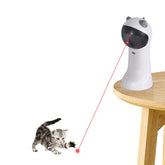 TBTeek Juguete para Gatos: trayectoria rotatoria estimula caza y ejercicio.