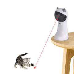 TBTeek Juguete para Gatos: trayectoria rotatoria estimula caza y ejercicio.
