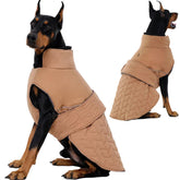 T'CHAQUE Outdoor Classic quilted coat windproof and waterproof for winter adventures.