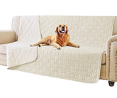 Tcksstex dog bed cover waterproof ivory protects furniture from spills and accidents