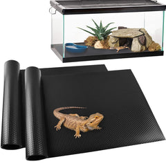 TCYPUHL reptile carpet 18x79 laid in tank for easy setup.