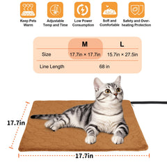 TECHTAIL heating pad open cover highlights easy cleaning and care.