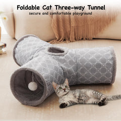 Tempcore cat tunnel peephole for curious cats