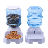 TENINYU pet feeder-dispenser 1gal front view, gravity-fed for reliable meals.